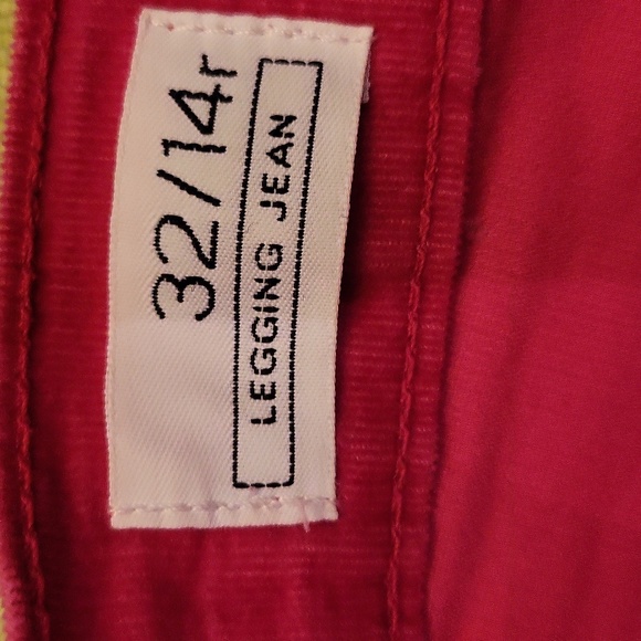 Gap Pink Cords Size 14 - Picture 2 of 3
